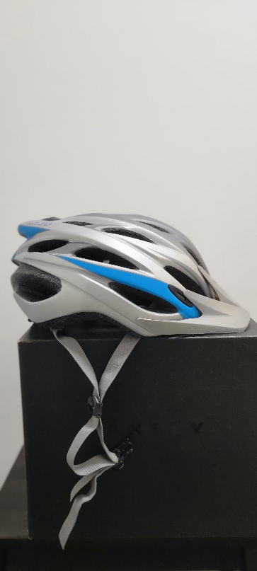 Bell Bike Helmet - Silver & Blue - photo 3