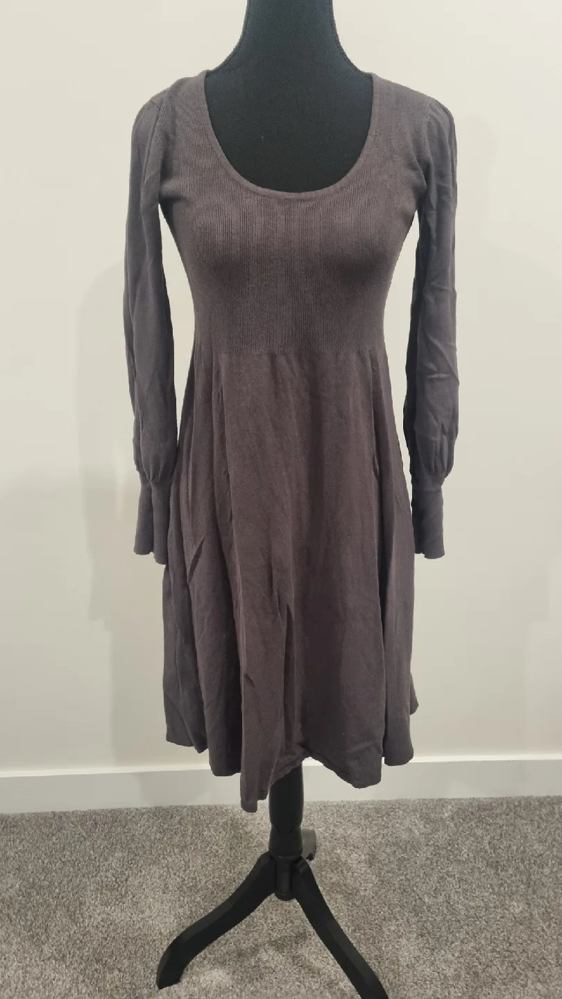 Brown Long Sleeve Dress thumbnail