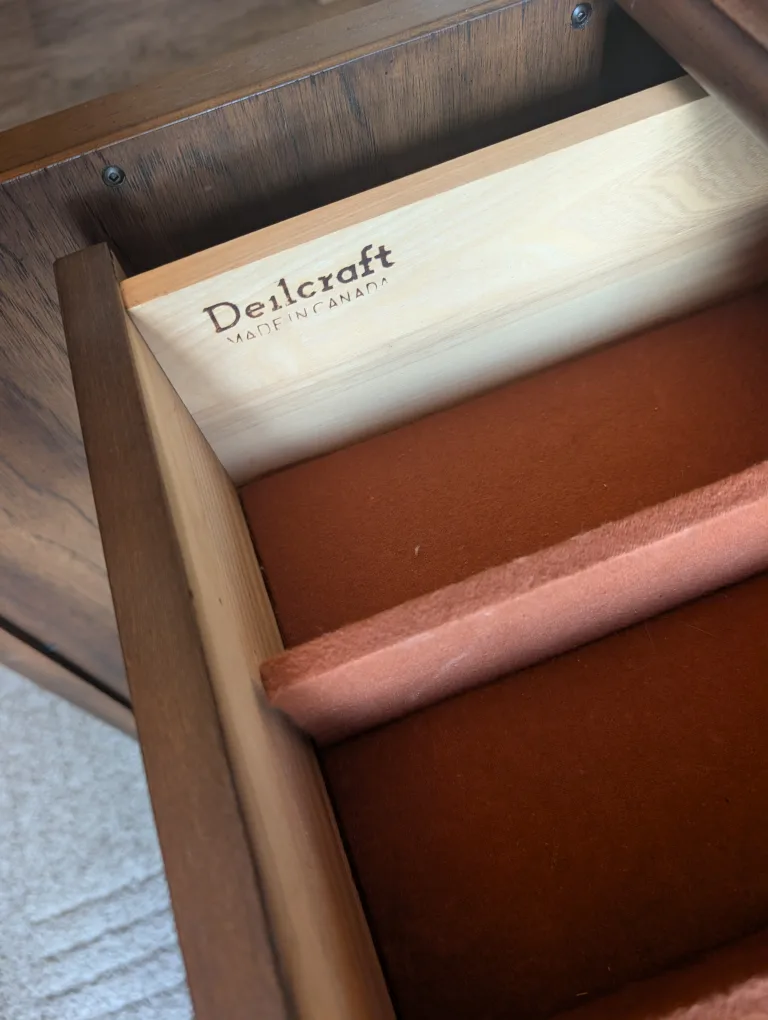 nice designer deilcraft made in Canada wood cabinet image indicator(3)