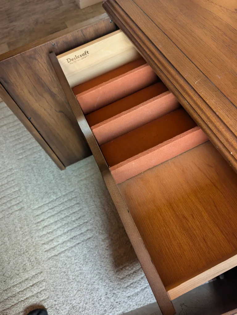 nice designer deilcraft made in Canada wood cabinet image indicator(4)