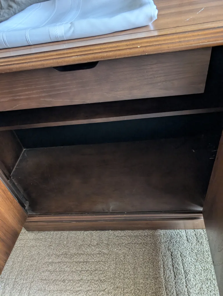 nice designer deilcraft made in Canada wood cabinet image indicator(8)