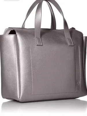 organized Silver Tote Bag image indicator(2)