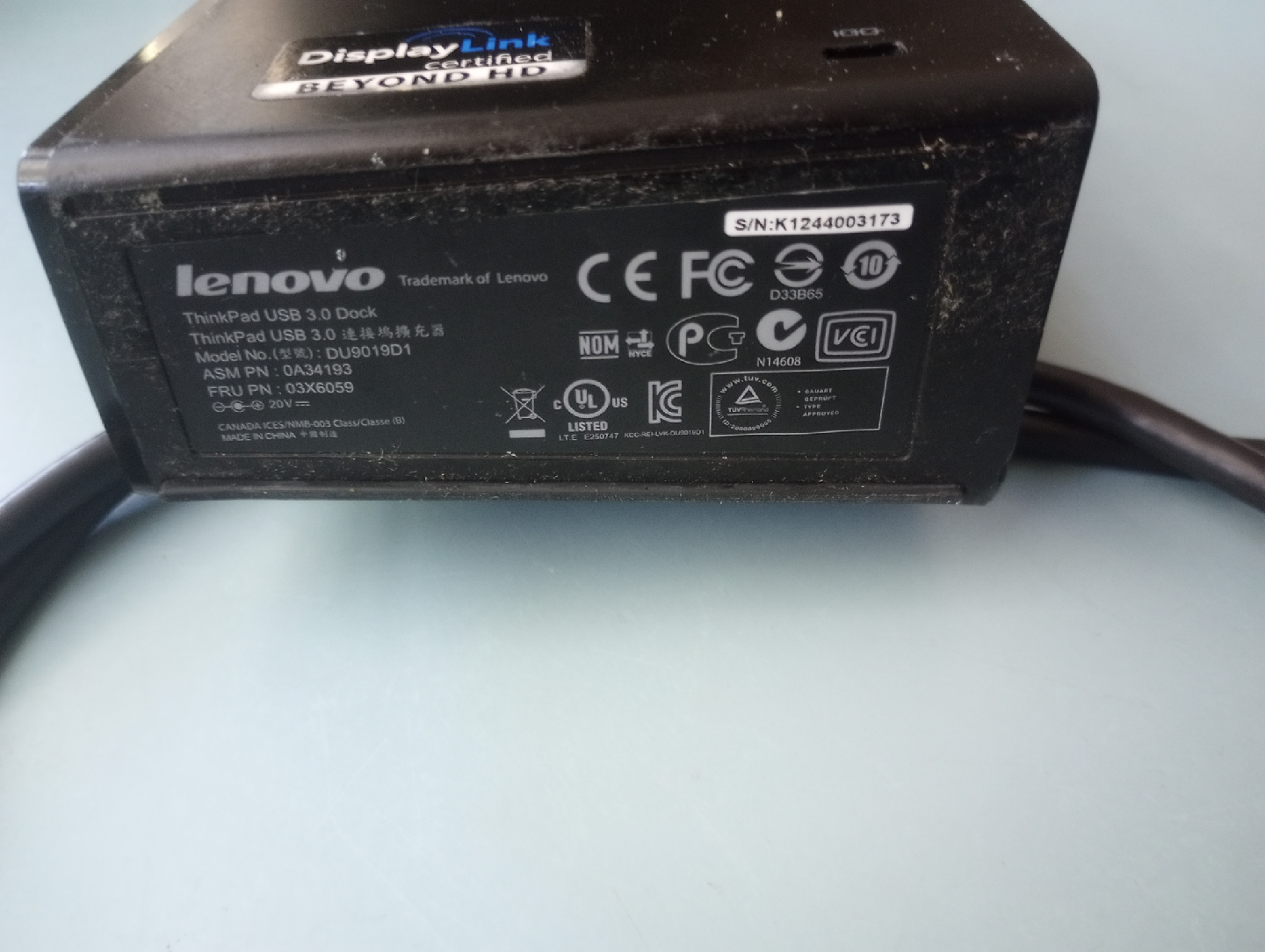 Lenovo USB 3.0 Digital Docking Station - photo 4