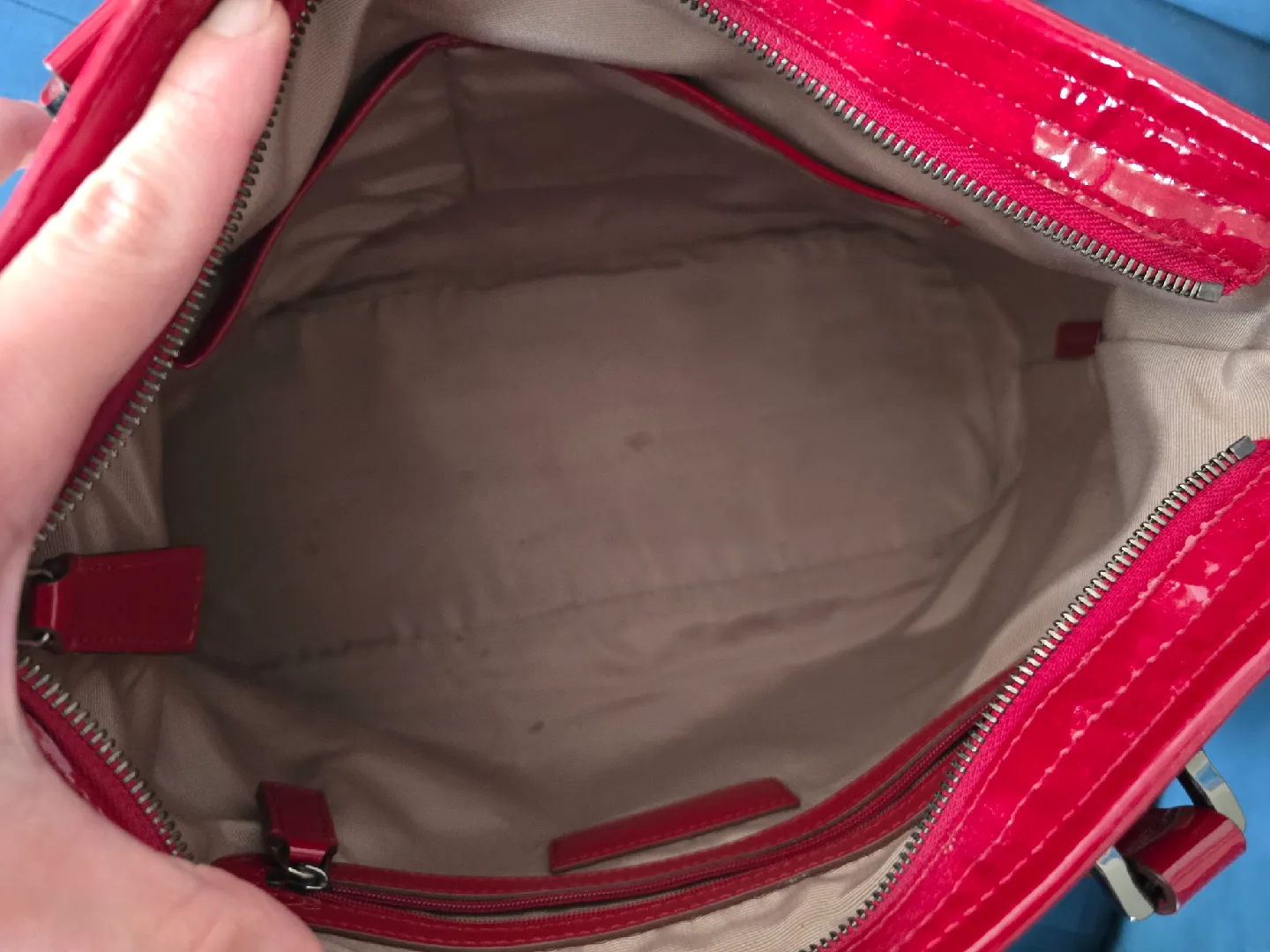 Burberry Plaid Tote Bag image indicator(4)