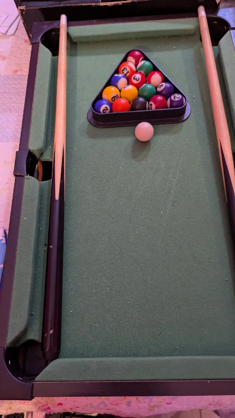 Tabletop Billiards Pool Table image indicator(2)