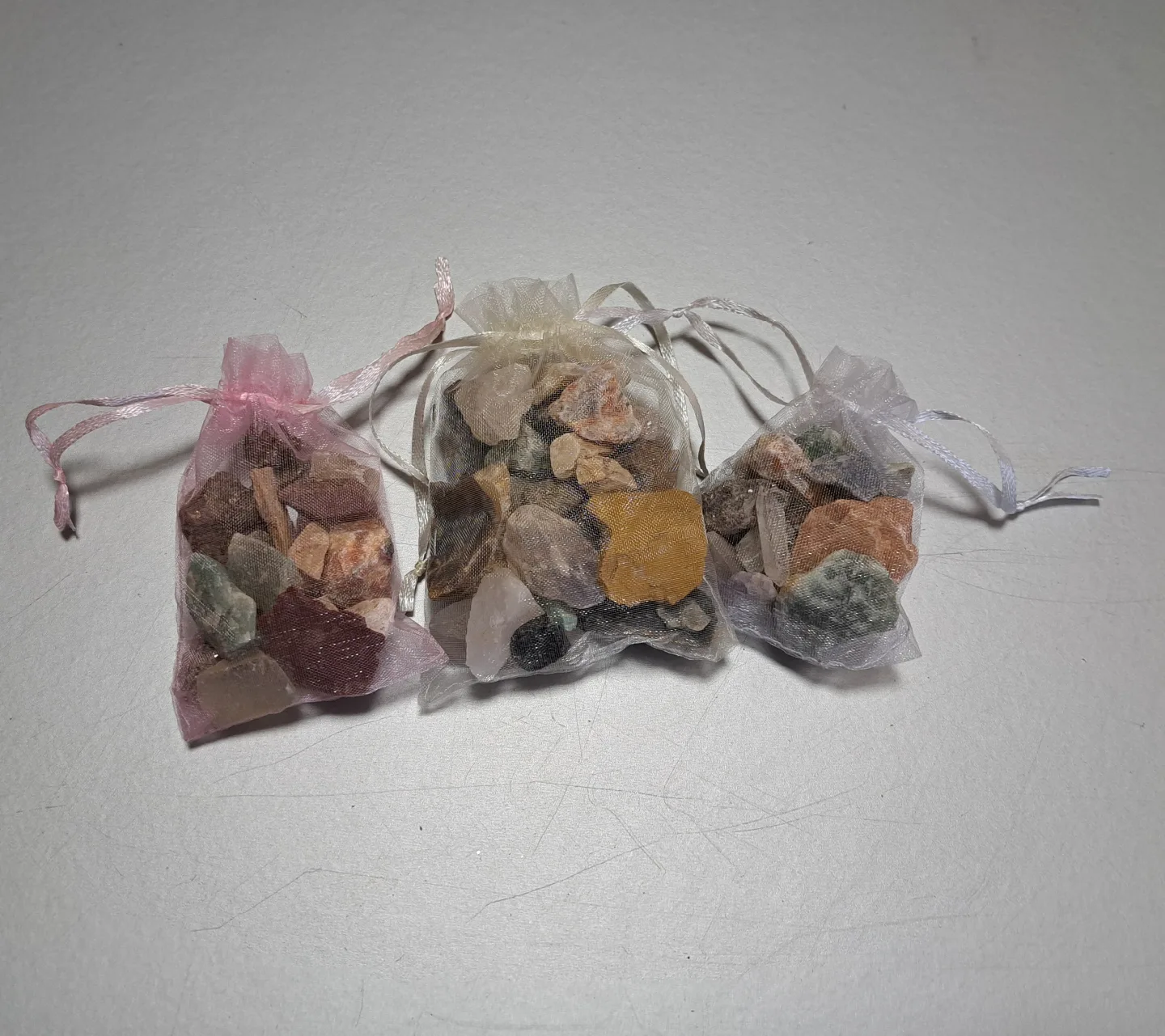Crystal Rock Pouches - Assorted Gemstones thumbnail