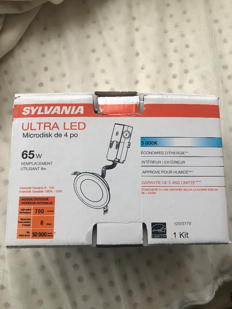 Sylvania Ultra LED Microdisk 4" - NEW image indicator(5)