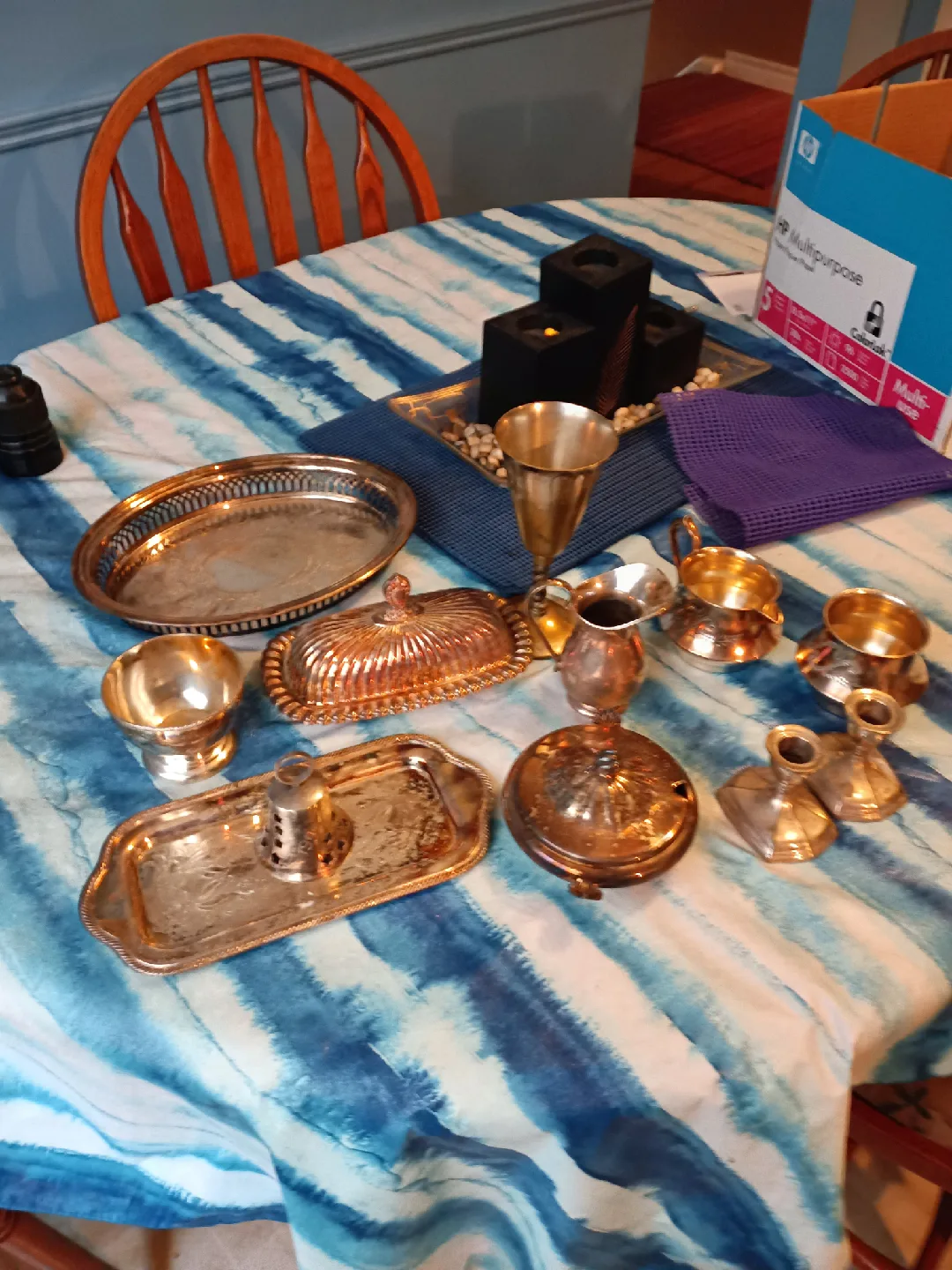 Vintage Silver Plated Serving Pieces