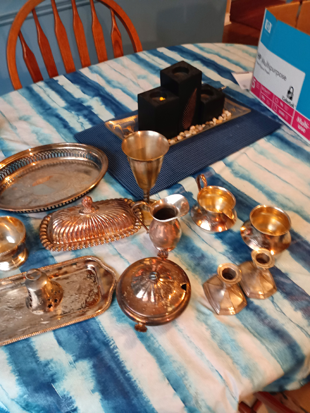 Vintage Silver Plated Serving Pieces - photo 2