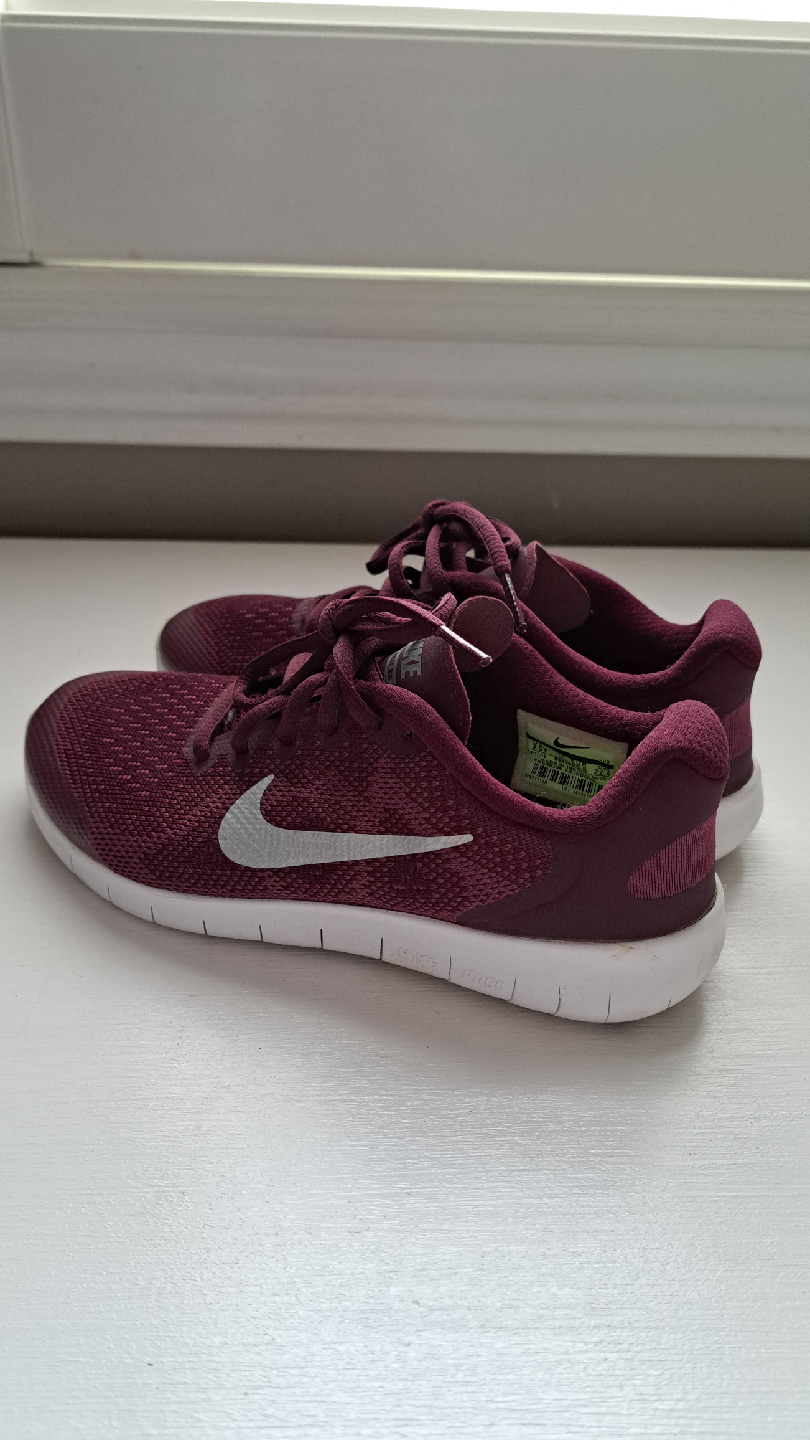 Nike Free RN 2018 Maroon Running Shoes - Women's Size 3.5Y / 5US - photo 5