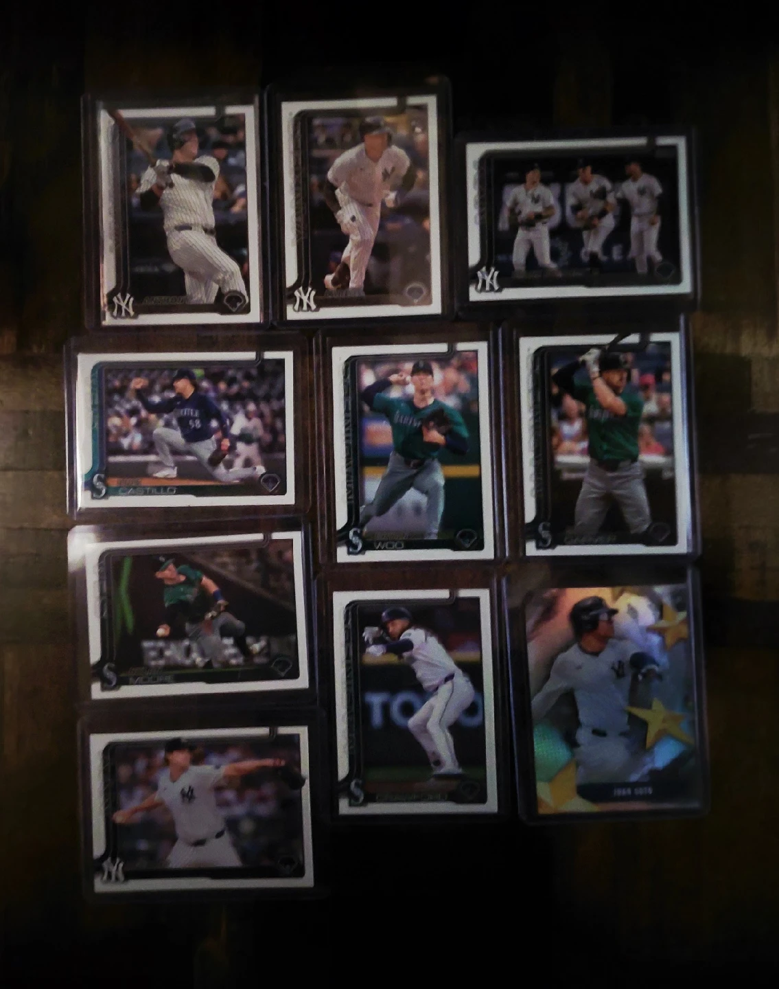 Baseball Cards - Yankees & Mariners