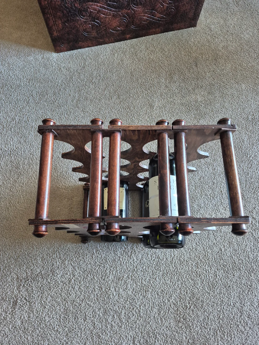 Wooden Wine Rack  🍇🍷 image indicator(4)