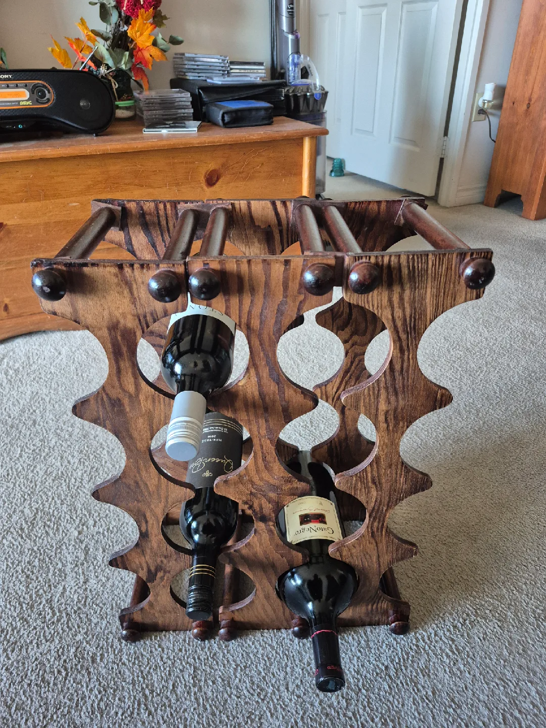 Wooden Wine Rack  🍇🍷 image indicator(6)