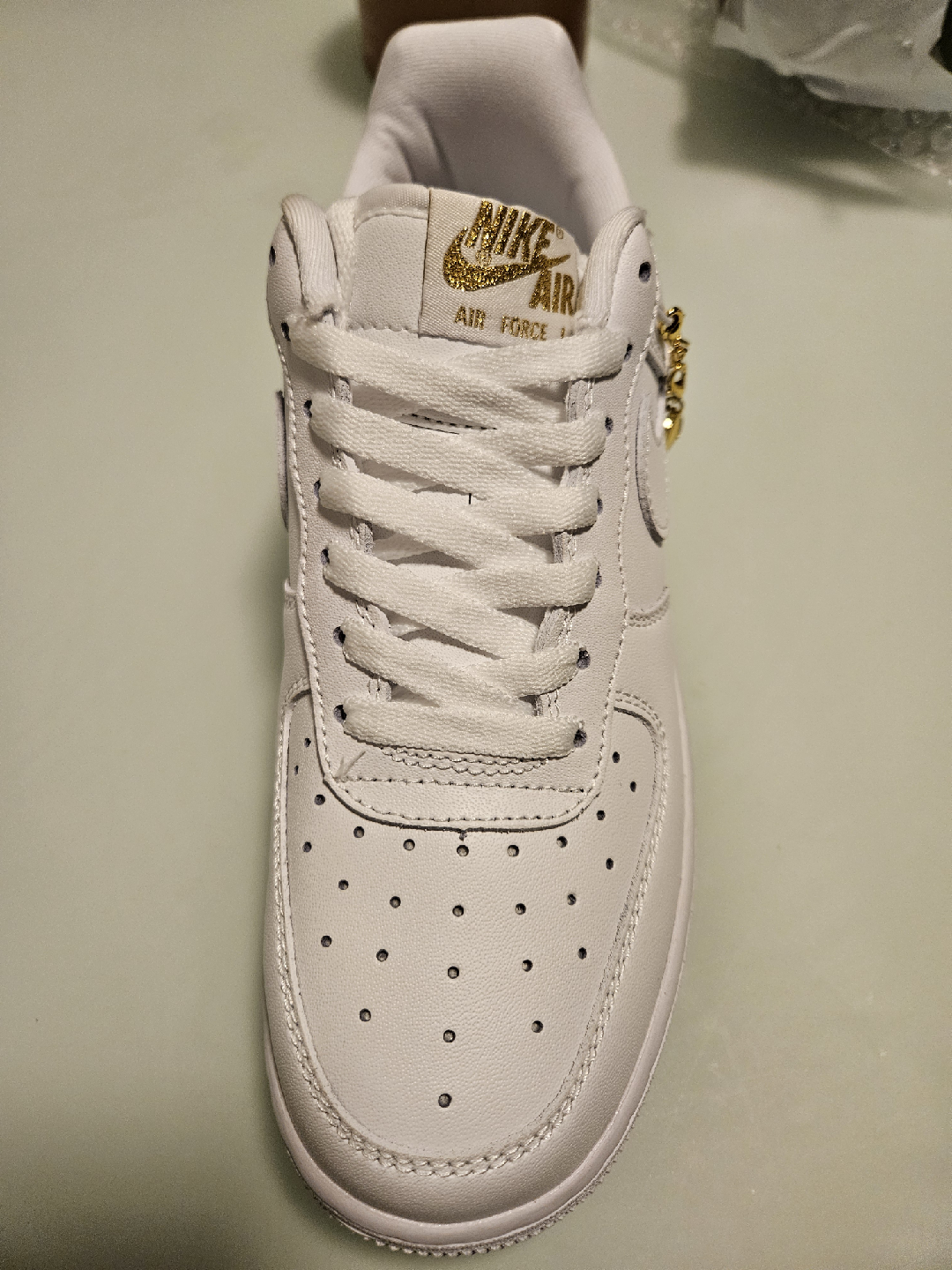 Nike Air Force 1 '07 Lucky Charms White US 8 Women's - photo 2