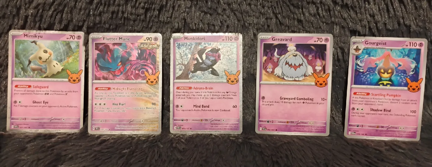 Pokemon Tricks or Treats 2024(17 Cards out of 30 Cards) image indicator(5)