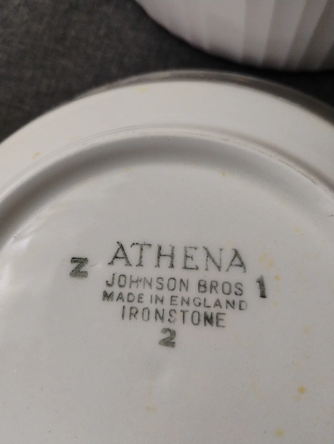 🥕Athena Ironstone Dishes image indicator(5)
