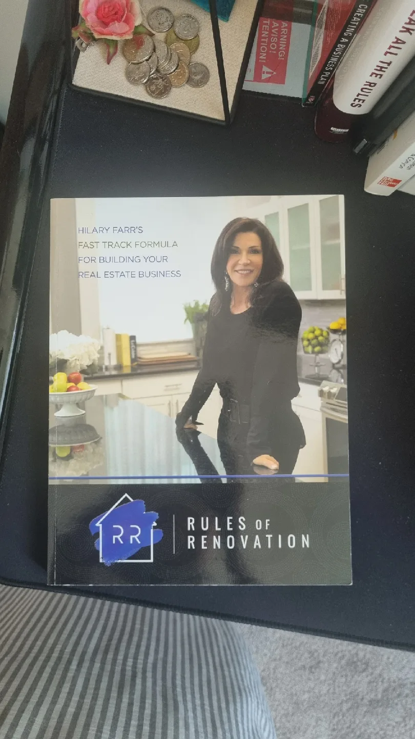Rules of Renovation book by Hilary Farr thumbnail