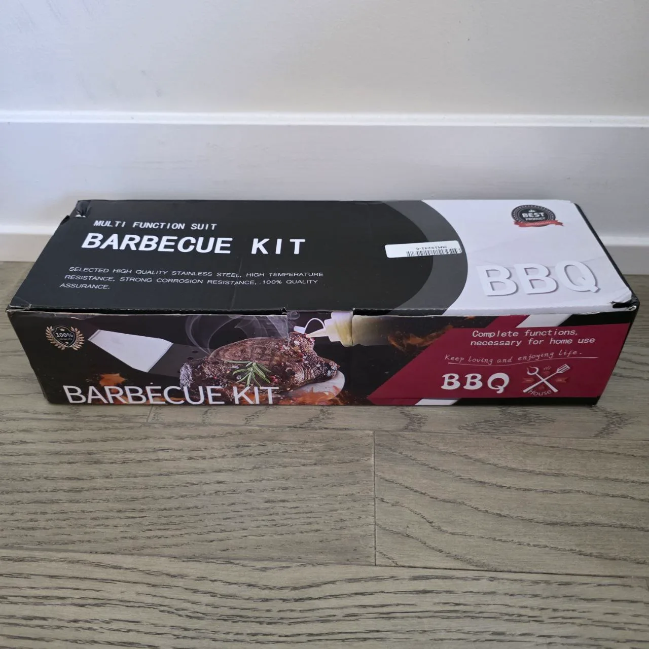 6 Pcs BBQ Grilling Tool Kit Set image indicator(2)