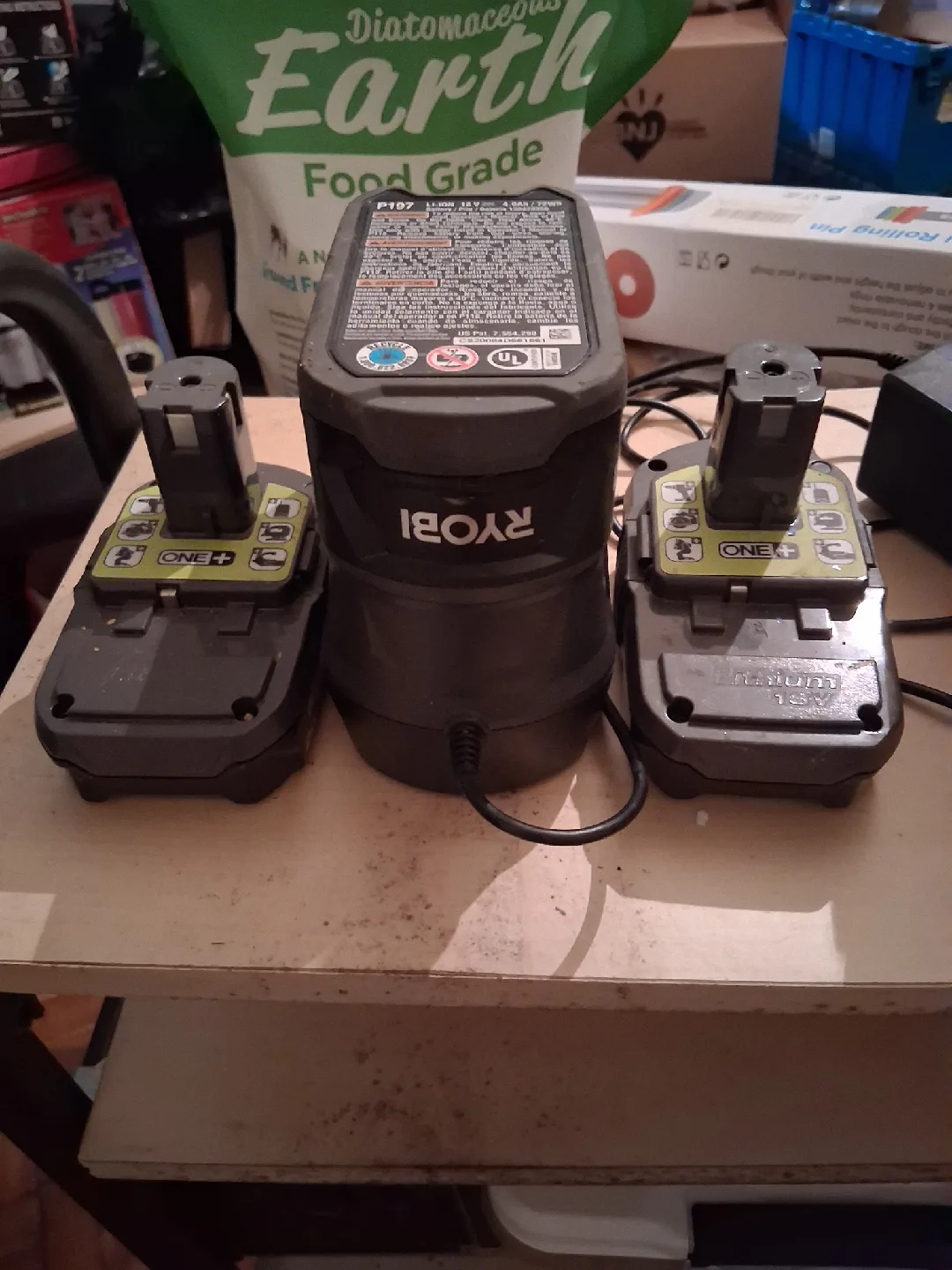 Ryobi ONE+ 18V Battery Charger image indicator(3)