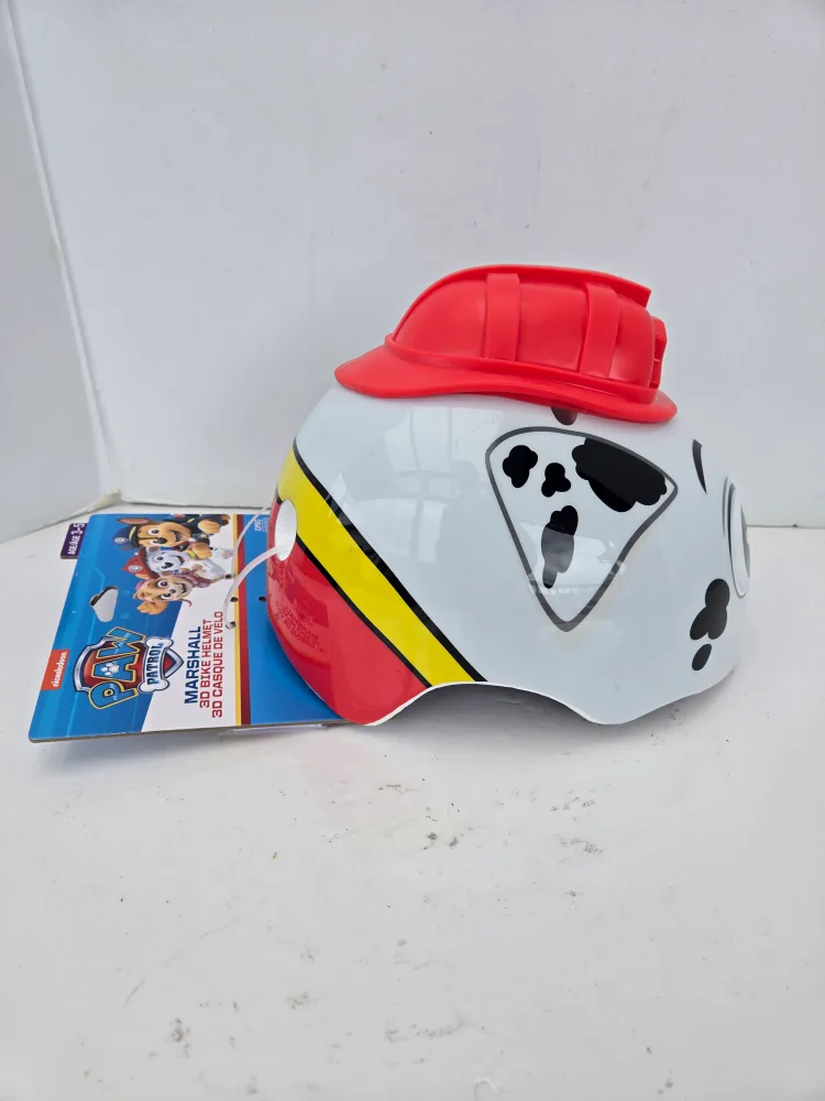 Kids toddlers bike helmet paw patrol Marshall size in photos image indicator(4)
