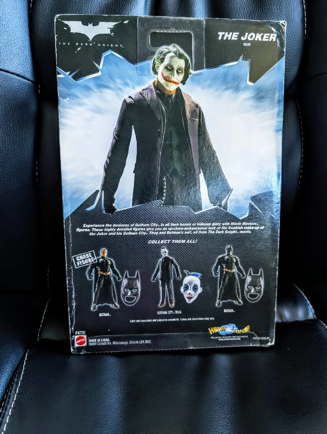 The Dark Knight Joker w/Crime Scene Evidence (Mattel) figure image indicator(3)
