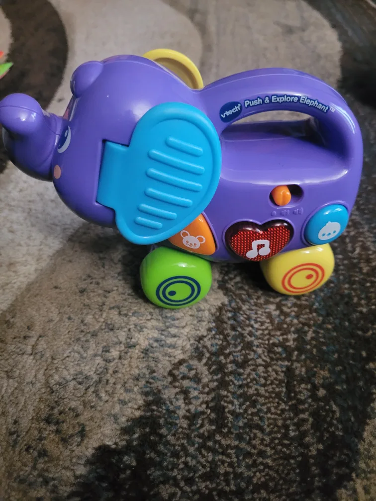 VTech Push & Explore Elephant Toy image indicator(2)