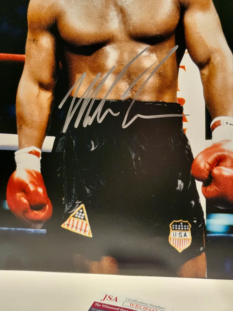 Mike Tyson Autographed Photo - JSA Authenticated image indicator(2)