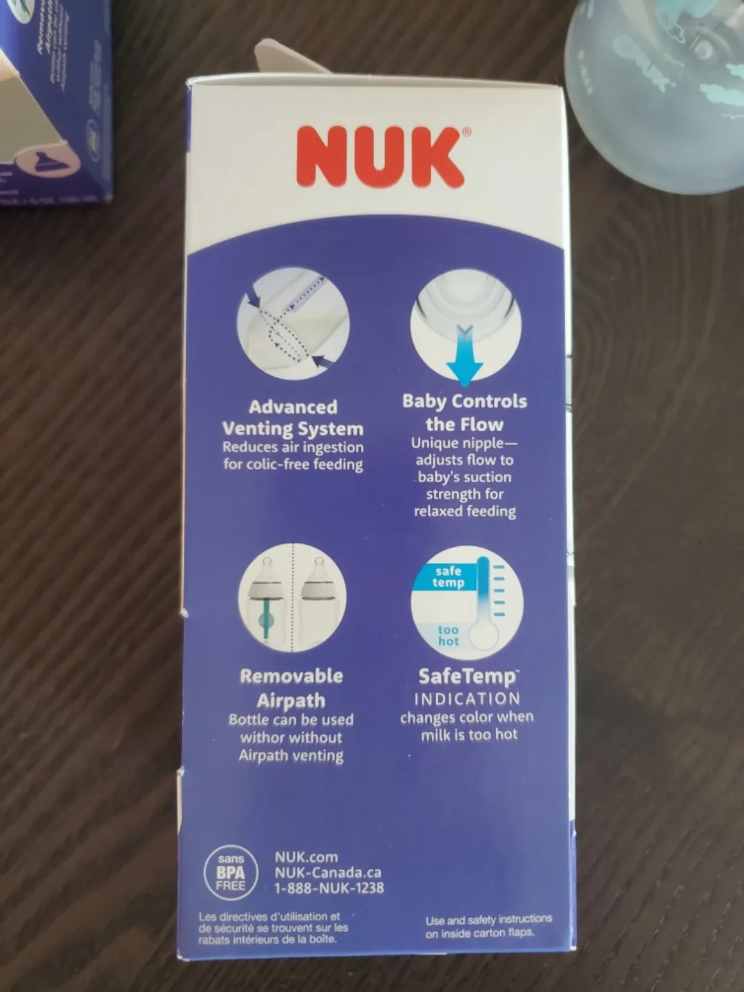 NUK Smooth Flow Pro Anti-Colic baby bottles (5 oz) image indicator(3)