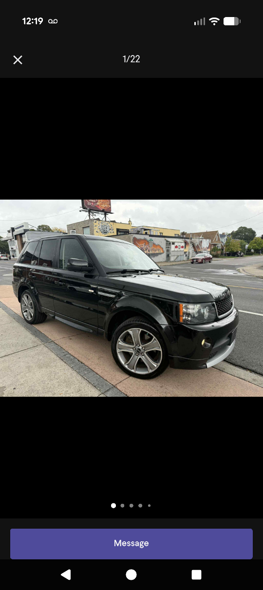 Range Rover Sport SUV - Black