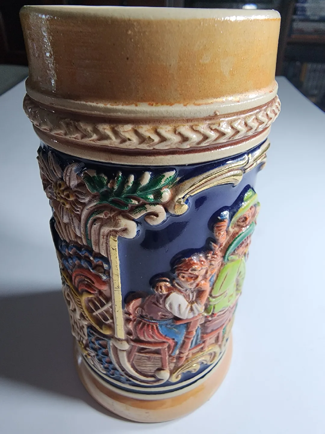 Vintage German Beer Stein Mug image indicator(10)