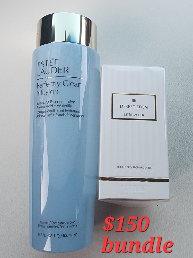 Estee Lauder Perfectly Clean Infusion & Desert Eden Bundle