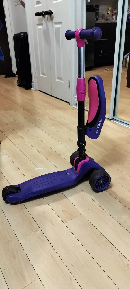 Ride-Volo Scooter - Purple & Pink image indicator(6)