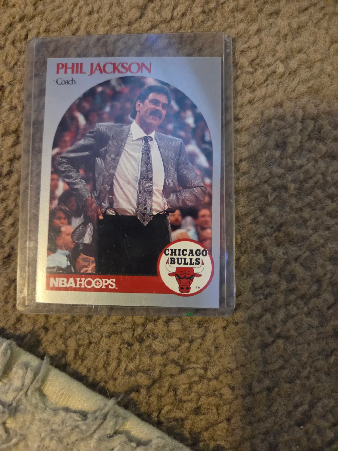 Phil Jackson NBA Hoops Trading Card thumbnail