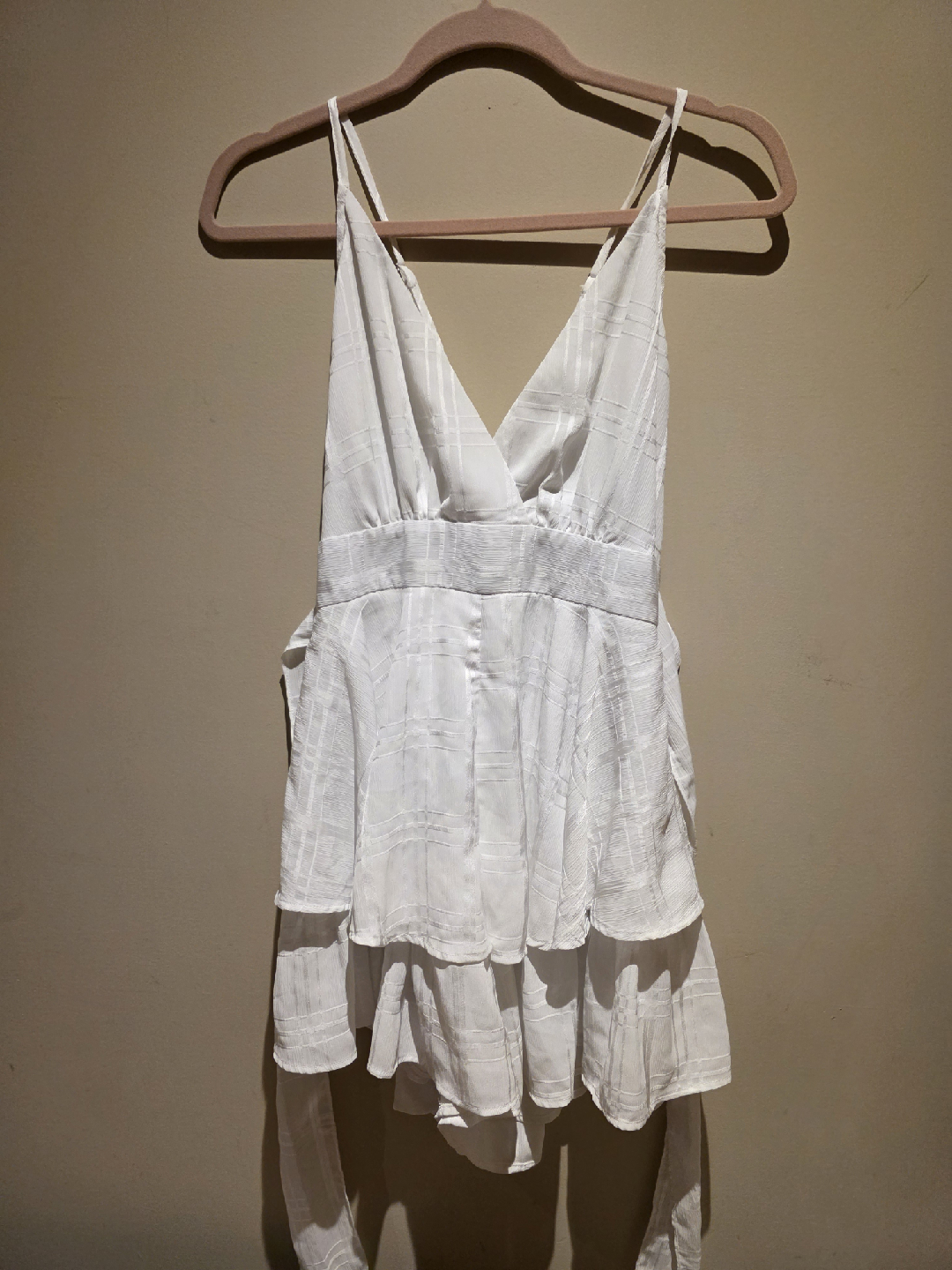 Selfie Leslie White Dress - Size XL