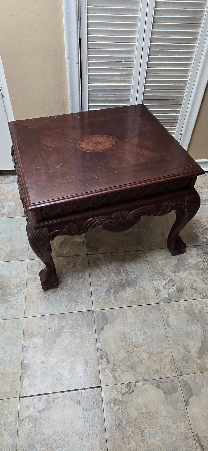 Vintage Wood Table - photo 3