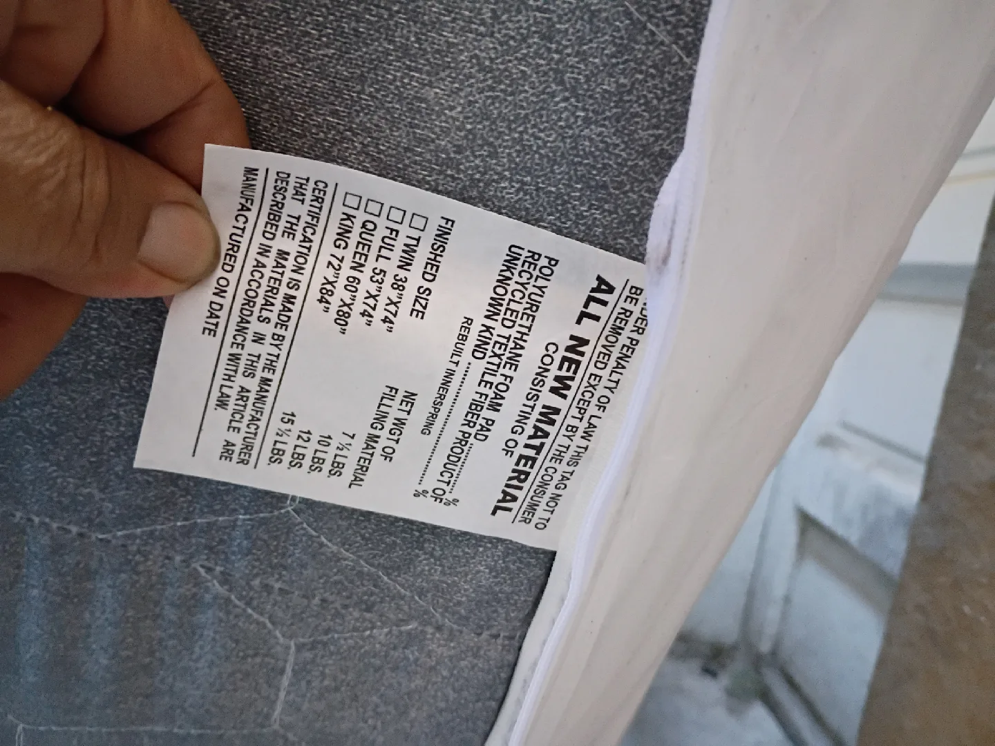 70$ full size firm,bamboo mattress and box spring image indicator(4)