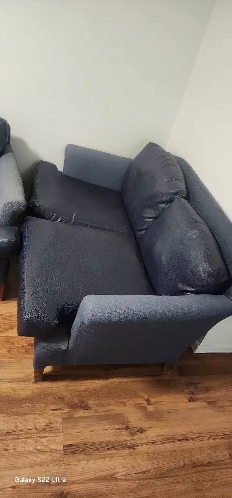 Blue Sofa Set - Couch and Armchair image indicator(2)