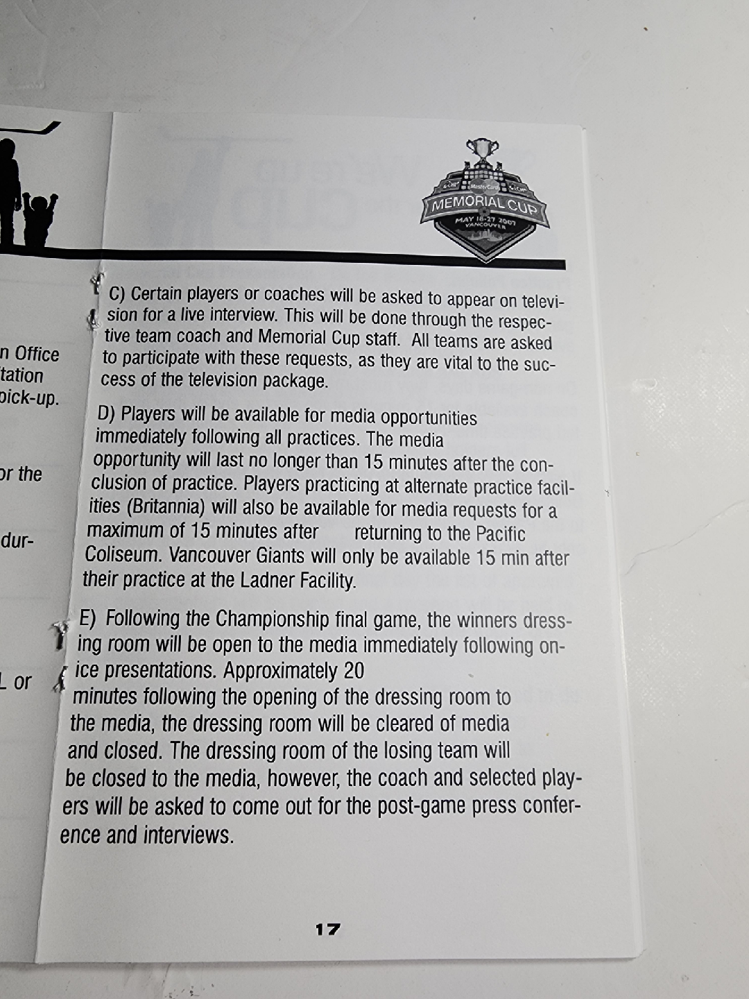 2007 Memorial Cup Tournament Media Guide - photo 5