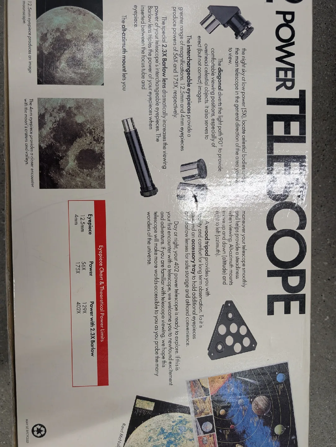 Tasco 402 Power Telescope image indicator(3)