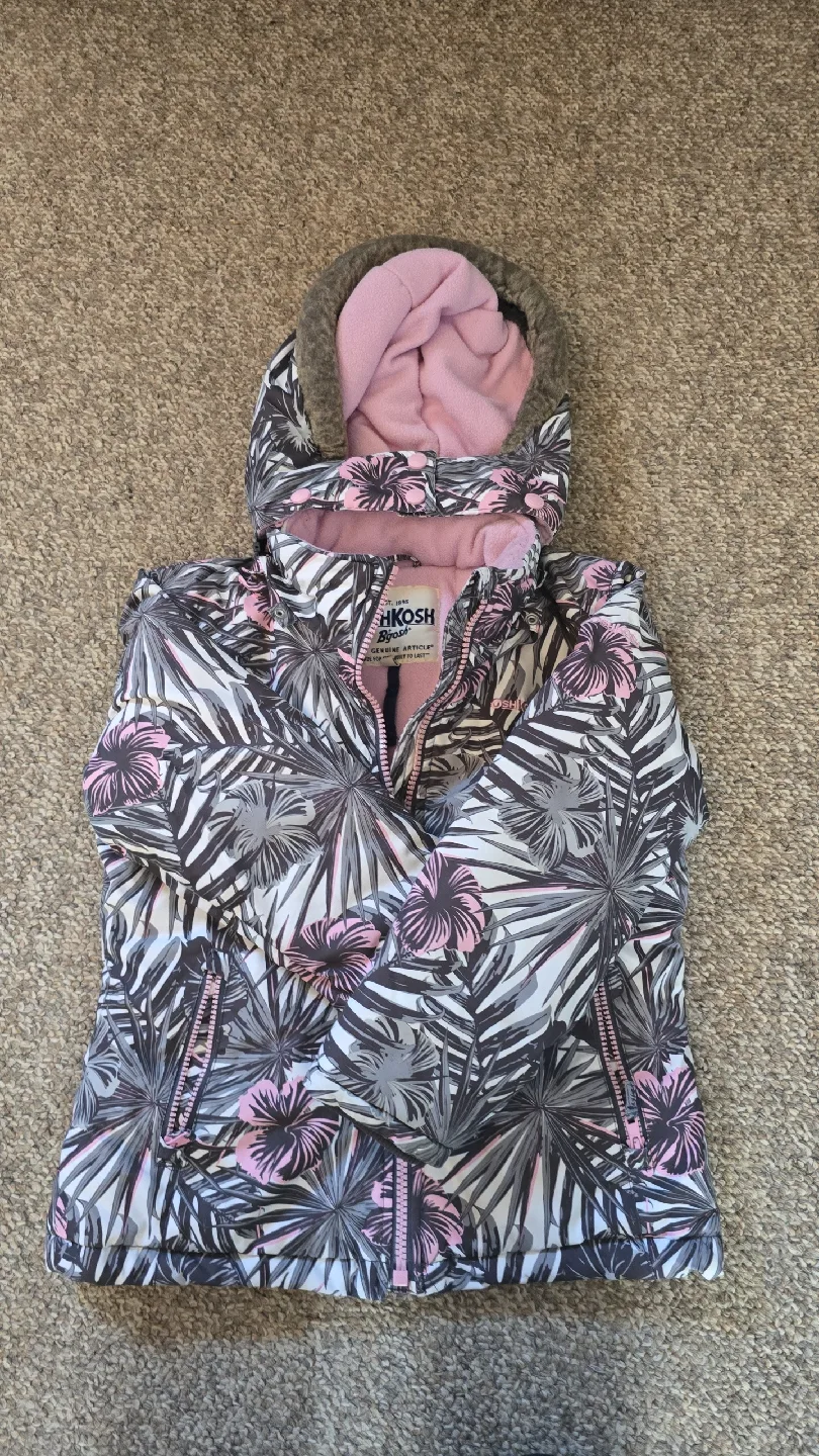 OshKosh B'gosh Girls' Snowsuit - Size 7 image indicator(2)