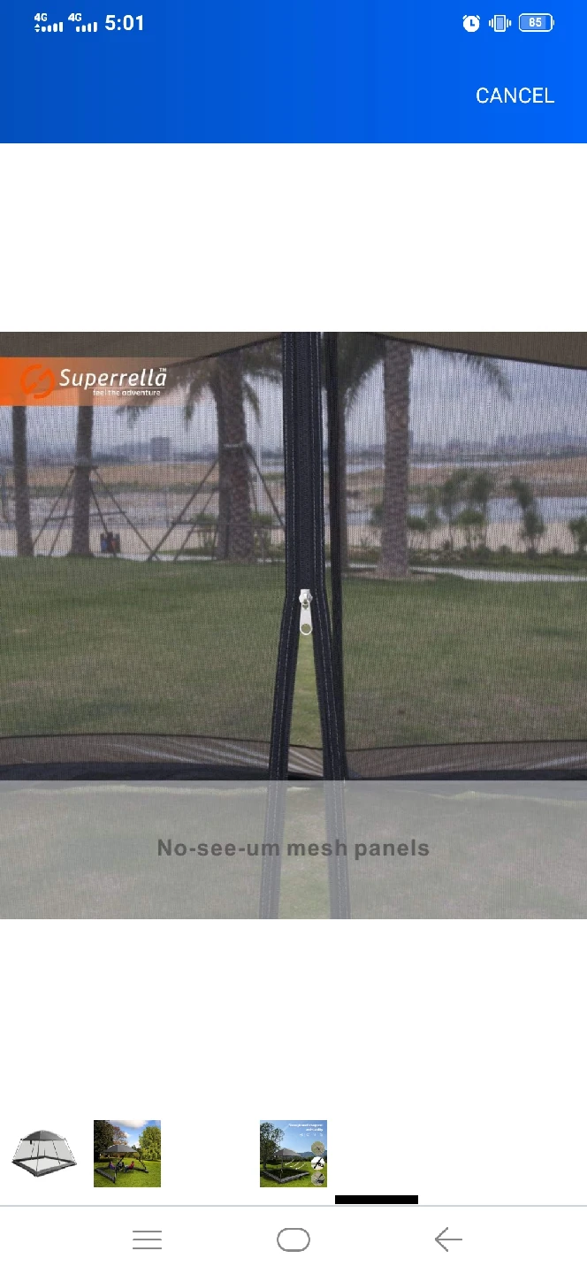 Superbrella 10x10 Cabin Tent - Shale Gray - photo 4