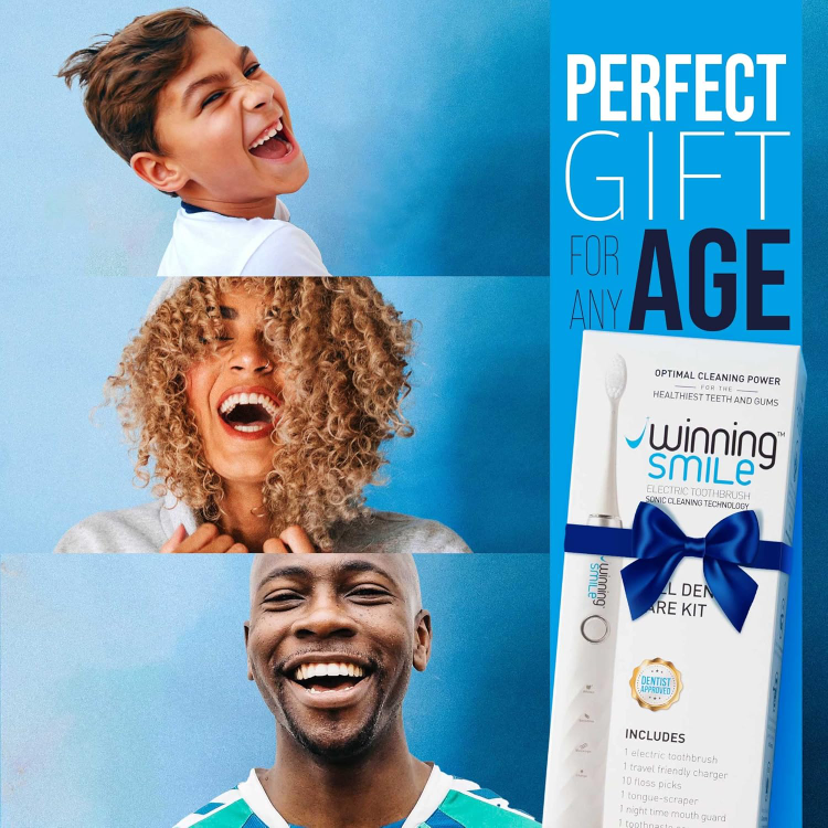 Winning Smile Electric Toothbrush Dental Kit for Adults - photo 2