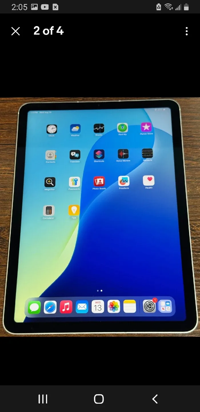 Apple iPad Air 2 image indicator(2)