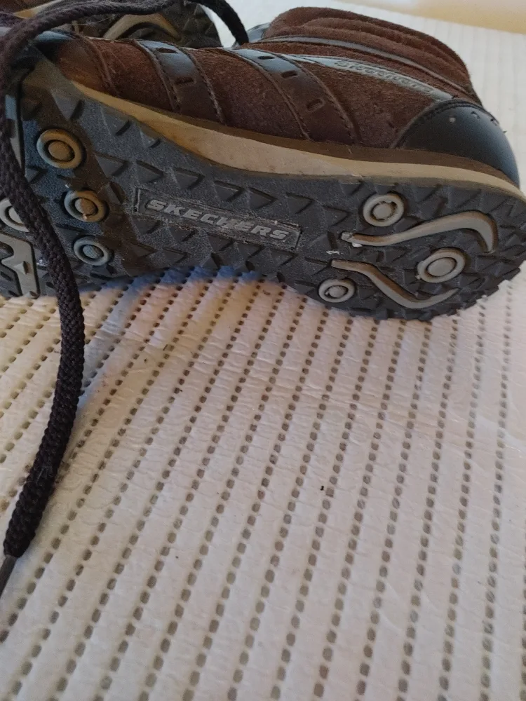 Skechers Brown High-Top Sneakers - size 8 image indicator(3)