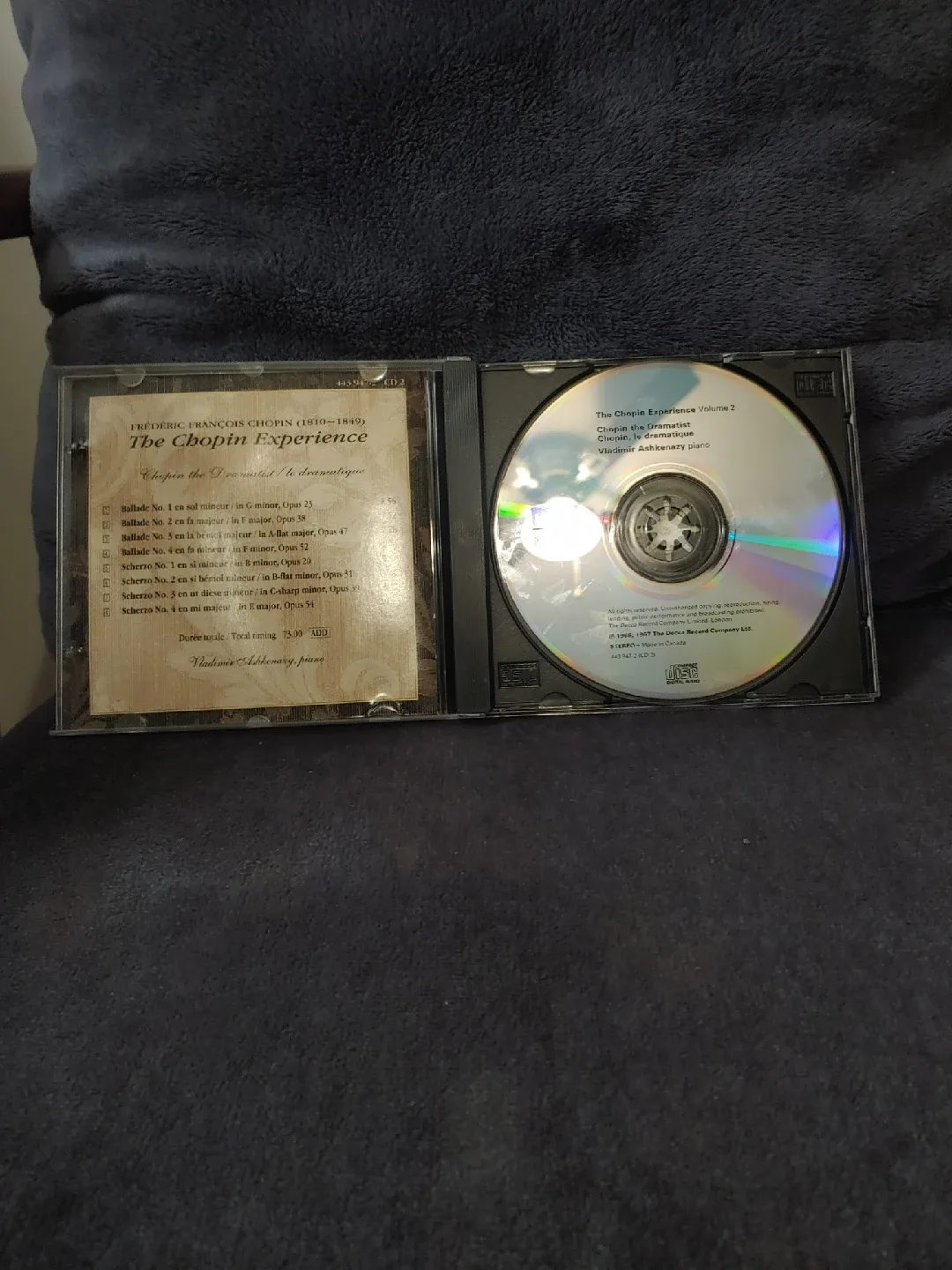 The Chopin Experience CD - Vladimir Ashkenazy image indicator(4)