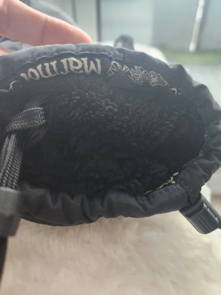 Womens Marmot Black Mittens - Size XS image indicator(4)