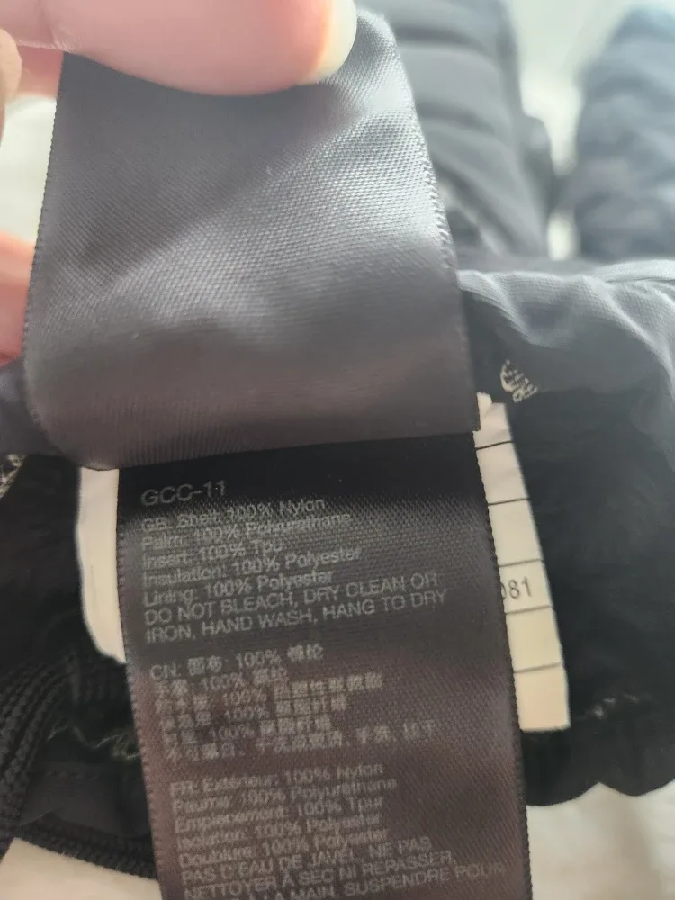 Womens Marmot Black Mittens - Size XS image indicator(6)