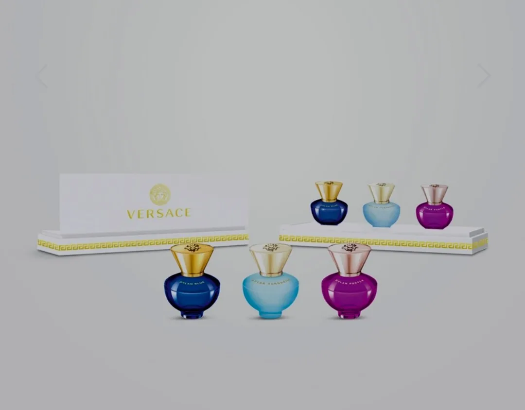 Versace Dylan Trio Miniature Set 5ml x 3 - New! image indicator(4)
