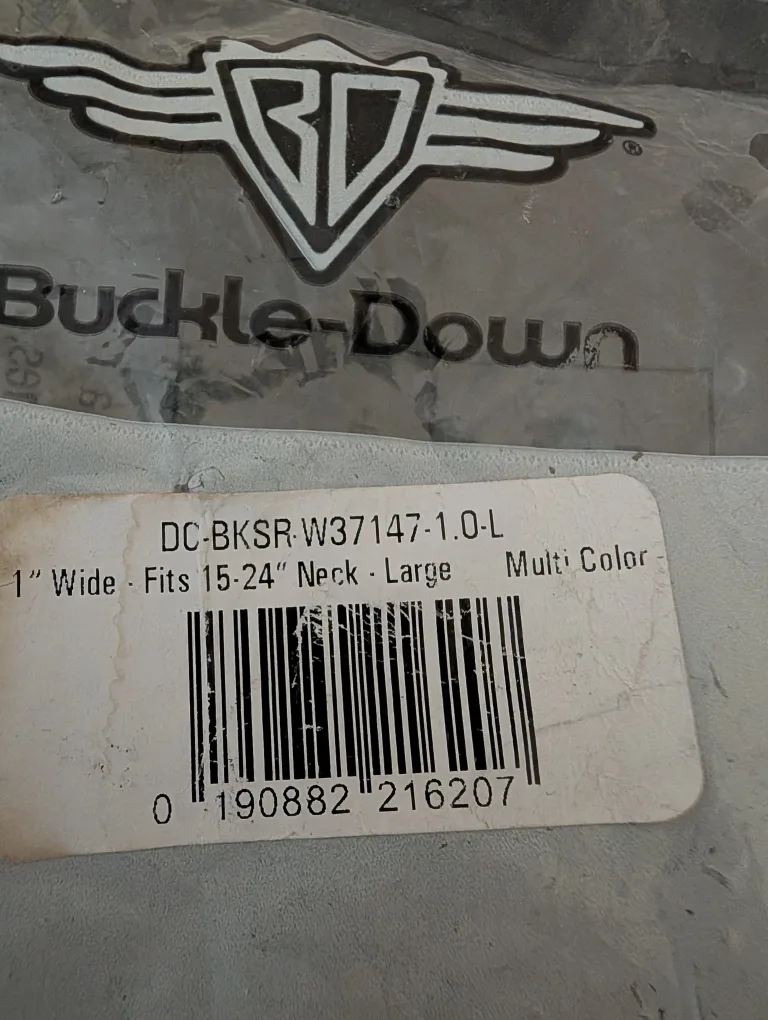 Buckle-Down Shamrock Dog Collar - Large (15-24" Neck)🧡 image indicator(2)