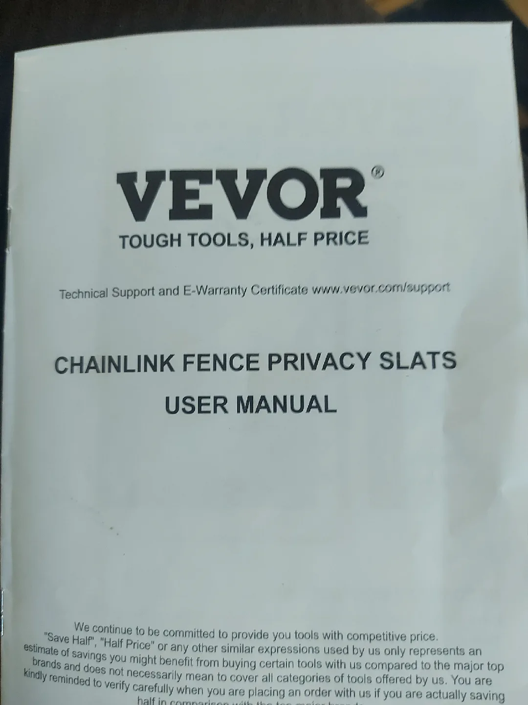 VEVOR Green Bottom Locking Privacy Slats for 4' Fence image indicator(7)